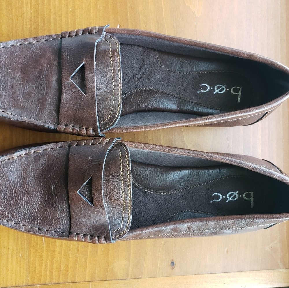 B.O.C. brown shoes size 10